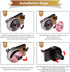3 Pieces Air Freshener Record Player, Car Vent Clip Diffusers, Retro Style, 18 Aromatherapy Tablets Replacement Pads