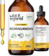 Ashwagandha Drops - Organic Ashwagandha Root Mood Support Supplement - Liquid Ashwagandha for Calm Mind - 4 fl oz
