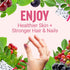 Force Factor Collagen Boosting Superfoods with Biotin, Hyaluronic Acid, Bamboo for Hair, Skin & Nails (60 Vegetable