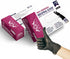 Disposable Black Vinyl Gloves, 4.5Mil, Medium, Latex Free, Cleaning Gloves, Food Safe, 100/1000