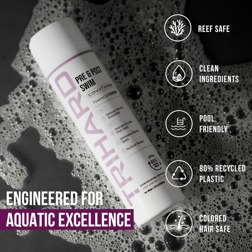 TRIHARD Premium Swim Conditioner, Pre & Post Chlorine Defense for Luxurious Hair Nourishment