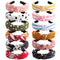 VELSCRUN Hairband - 12 Pack Wide Knotted Headbands for Women, Elastic Turban Boho Bandeau Hair Accessories