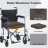 18x16 Soft Chair Cushions for Seniors, Dual-Layer Memory Foam Anti-Sagging Patent Design with Curved Bottom for Better