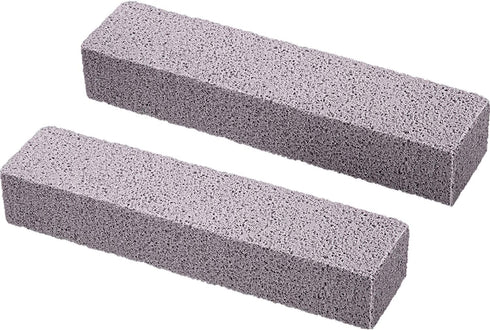 Chinco 2 Packs Pumice Stick for Cleaning - Pumice Scouring Stone Pad for Kitchen, Oven, Bathroom, Pool Supplies