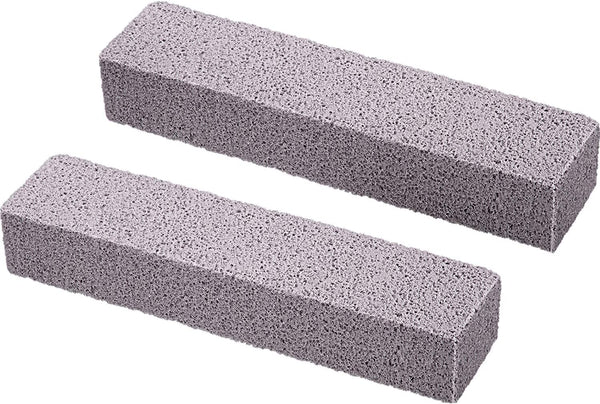 Chinco 2 Packs Pumice Stick for Cleaning - Pumice Scouring Stone Pad for Kitchen, Oven, Bathroom, Pool Supplies