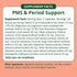 PMS & Period Relief - Menstrual Cramp Relief Supplement for Happy Hormones and Period Relief (36 Count)