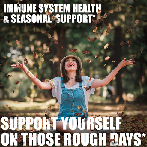 Extra Strength Quercetin with Zinc & Elderberry 1230mg - Supports Immune & Cardiovascular Health