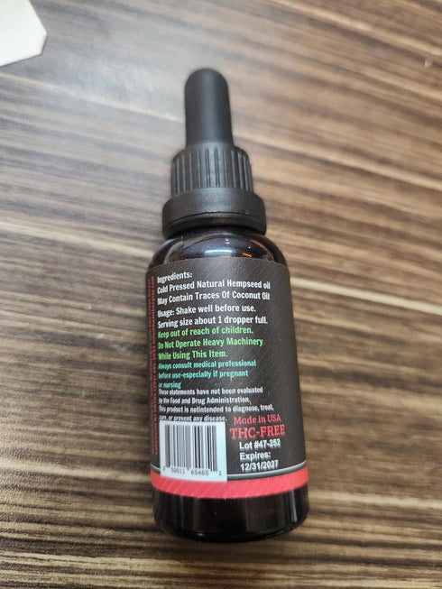 Sleep-3 Pack 3,6, 9-Made Hemp Oil for Organic Hempoil, Full Flavor Natural Benefits, for Skin, Calm, Discomfort