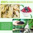 8 oz Small Disposable Bowls, 100 Pack Compostable Paper Bowls for Ice Cream, Snack, Biodegradable Made of White Bagasse