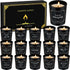 MTLEE 16 Pack Scented Candles Gifts Set Aromatherapy Soy Wax Candles Bulk Scented
