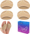 Forefoot Pads for Pain Relief, Ball of Foot Cushioning Sleeves for Bunion and Callus, Soft Gel Inserts for Comfort