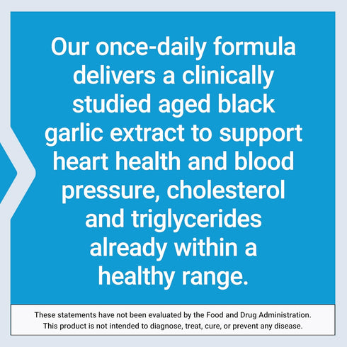 Life Extension Aged Black Garlic Supplement, Heart Health Support, Gluten Free, Vegetarian, Non-GMO, 30 Capsules