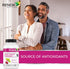 Renew Actives Organic Beetroot Supplement - 1300mg Extract for High Antioxidant Levels, 90 Veggie Capsules