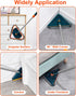 Wall Cleaner with Long Handle: 360° Rotatable Mop for Walls, Dust, Ceiling Fans, and Baseboards
