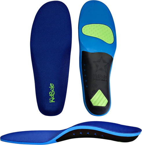 KidSole Children's Starry Shield Arch Support Insole for Comfort, Cushion, and Arch Support - Teenage Size 6.5-8.5 (26