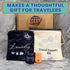 Set Travel Laundry Detergent Sheets Gift - Travel Detergent Sheets, Travel Clothesline, Foldable Laundry Bag