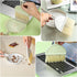 Small Broom and Dustpan Set - 2PCS Mini Dust Pan and Brush Combo for Home, Table, Countertop, and Sofa, Grey Green