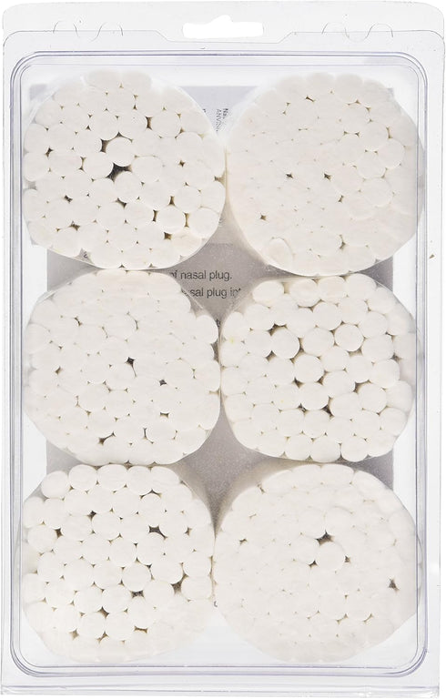 MUELLER Sports Medicine Nasal Plugs, 300 Pieces, Nose Bleed Stopper for First Aid Kit
