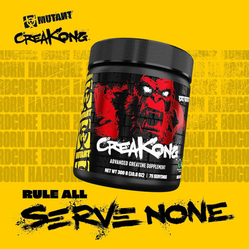 Mutant Creakong Advanced Creatine Supplement Powder - Creatine Blend, 300 g - 10.6 Ounce