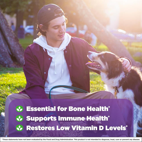 Natrol Fast Dissolve Vitamin D3 2,000 IU - 90 Tablets for Bone and Joint Health