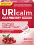 Uricalm Cranberry, Daily Dietary Supplement Chewable with D-Mannose, 60 Count