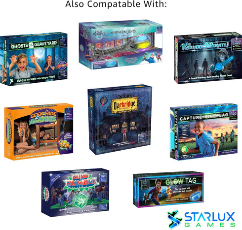 Starlux Games Battery Replacement Set, 48 CR1220 Batteries for Capture The Flag REDUX, Cosmic Kick The Can & More