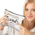Weewooday 5 Pcs Friend Gifts Cosmetic Bags - Friendship Makeup Bags for Women Party Favors