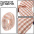 PRETYZOOM Ear Hole Pillow for Side Sleeping Portable Nursing Ear Pillow Comfortable Support for Elderly and Patients