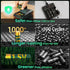 Ostation 8-Pack 1.5V 2100mAh 2.5-Hour 1,000+ 1.5V, AA Rechargeable Lithium Batteries, High-Capacity Batteries, Smart