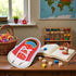 WLngtv Wooden Threading Shoes Training Board, Learn to Tie Laces, Wooden Learn to Tie Your Own Shoes Threading Lacing
