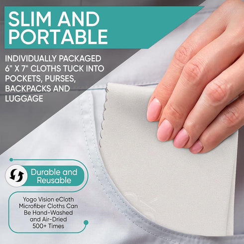 Microfiber Cleaning Cloth 12-Pack (6"x 7") for Eyeglasses, Phone, Computer Screen, Laptop, Camera Lenses - 4 Black, 4