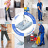 String Mop Heavy Duty for Floor Cleaning, 59inch Mop Handle for Home, Garage, Office, and Warehouse