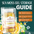 Pack 1 TrueSeaMoss Sea Moss Gel Made in USA Wildcrafted Seamoss, Fruits & Jarred Vegetables Mango/Pineapple, of (Labels