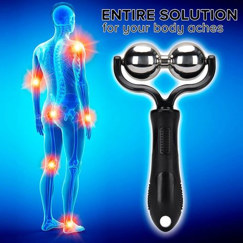 Nobility Massage Ball Roller Ice Cold and Hot for Deep Tissue and Sore Muscle Relief of Stiffness and Stress, Body