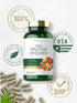 Carlyle Fruits and Veggies Supplement - 250 Capsules with 30 Fruits and Vegetables, Vegetarian, Non-GMO