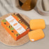 Papaya Exfoliating Soap, Hydrating Face Moisturizer with Niacinamide, Shea Butter, Aloe Vera - Sensitive Skin Soap,