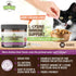 Strawfield Pets L-Lysine Immune Support for Cats & Kittens, 200g Chicken Liver Flavor Granules with Scoop