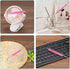 PATIKIL 10"x3/8" Long Straw Brush, 10 Pcs Nylon Pipe Cleaner for Drinking Straws and Pot Spout, Pink