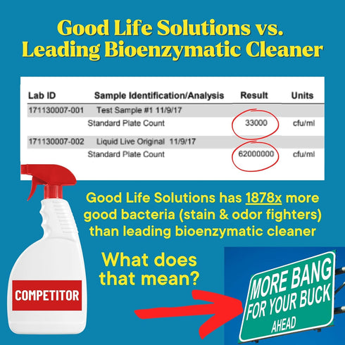 Natural Odor and Stain Remover Spray, Unscented Plant-Based Cleaner for Home, Carpet, Upholstery