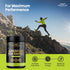 FREZZOR Superfood Raw Energy Powder - All-Natural Hemp Protein with Amino Acids & Antioxidants, 500g, 50 Scoops
