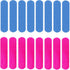 Mini Nail Files Bulk, 100 Pack Disposable Double Sided Emery Boards for Manicure Pedicure