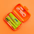 Set Set Curaprox Ortho Travel Braces & On-the-Go Oral Care | Ultra Soft Brush + Whitening Toothpaste | Compact