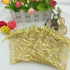 100pcs Sheer Organza Favor Bags, Rattan Print Gift Bags for Wedding Baby Shower, 3x4 inch, Gold