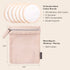 Paula's Choice Reusable Makeup Remover Pads, Eco-Friendly Cotton & Bamboo Rounds with Washable Bag, 10 Count