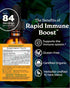 Herb Pharm Organic Rapid Immune Boost Tincture, Echinacea with Goldenseal, Ginger Extract & Elderberry, 2 Oz