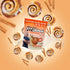 FITCRUNCH Tri-Blend Whey Protein, Keto Friendly, Low Calories, High Protein, Gluten Free (18 Servings, Cinnamon Twist)