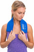 Chattanooga ColPac Reusable Gel Ice Pack - Blue Vinyl - 23 in Neck Contour - Cold Therapy for Neck, Shoulder, Back