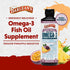 Barlean's Passion Pineapple Omega 3 Fish Oil Liquid Supplement, 1500mg EPA & DHA, 16 oz