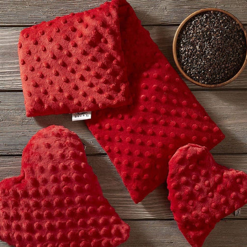 Bucky Heartwarmer-Mini Hot & Cold Therapy Pad, Small, Red