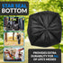 Reli. 95 Trash Bags Heavy Duty - 30 Trash Bags, Super Sizeable Black Garbage Bags for Serious Cleanup